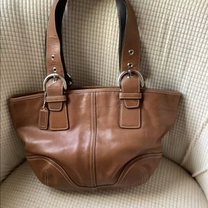 Coach Purse in Tan